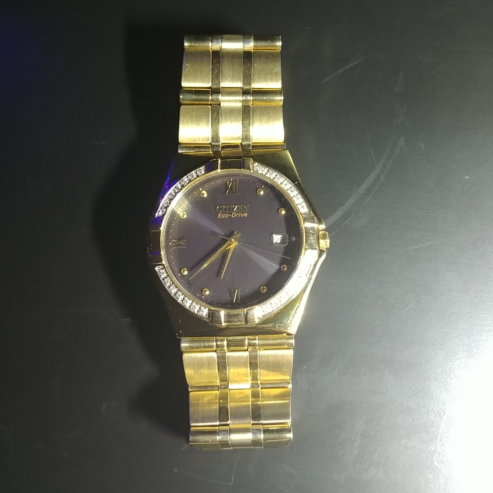 Citizen Eco Drive mens Diamond watch